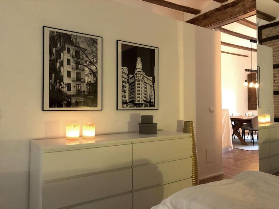 شقة Loft Con Estilo Y Terraza En Centro Historico فالنسيا المظهر الخارجي الصورة